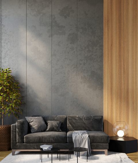 חיפוי קיר סלון