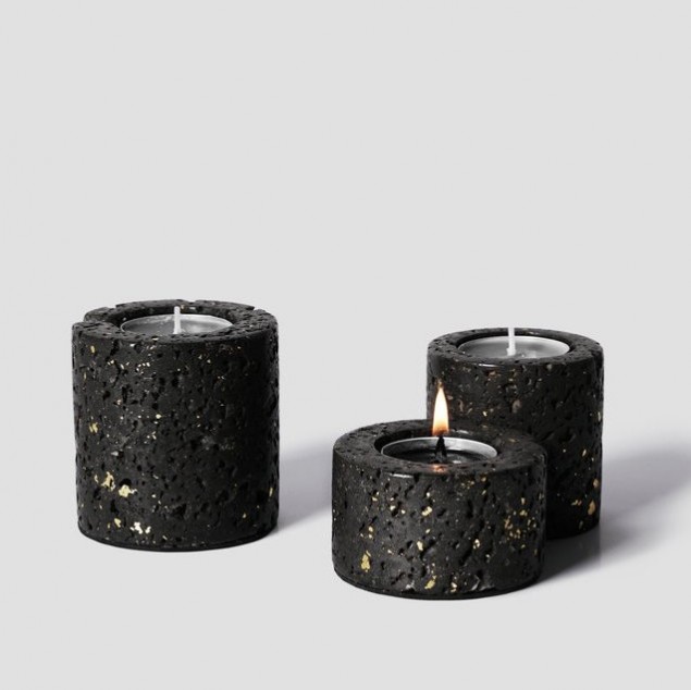 CANDLES Lava Stone