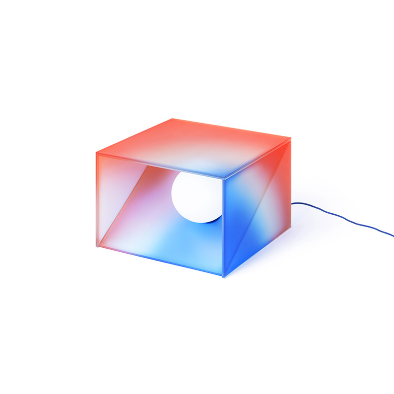 halo floor lighting ball box