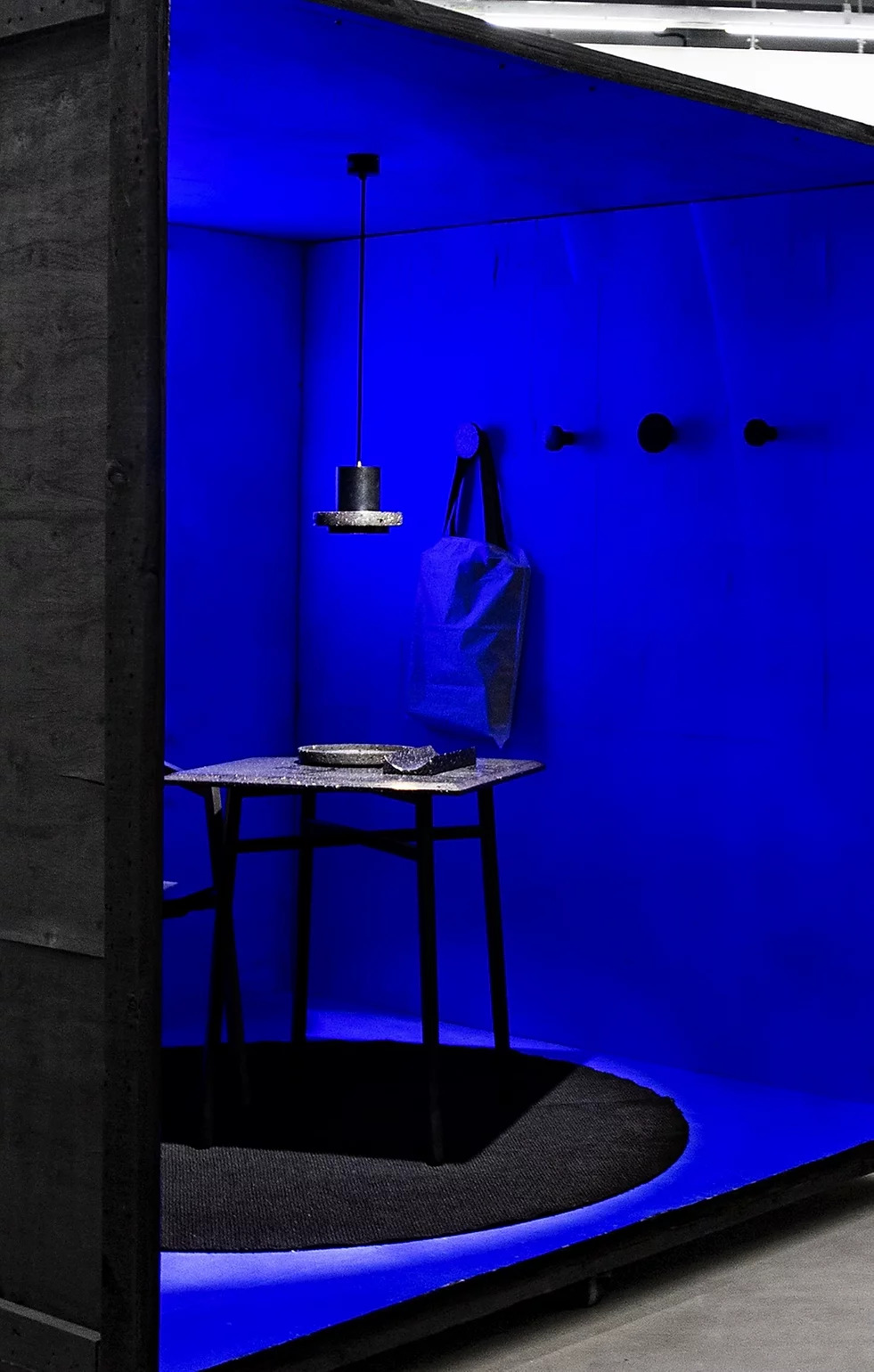 lava stone furniture blue