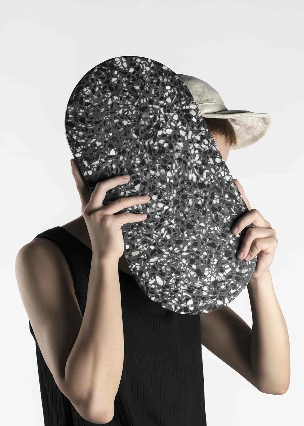 serving dishes terrazzo