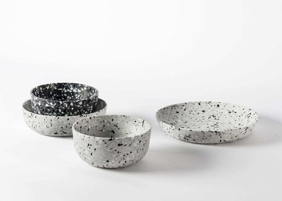 terrazzo serving dishes 6