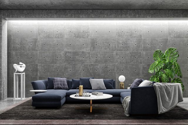 חיפוי קיר סלון